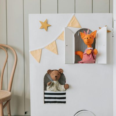 Close-Up Shot of a Puppet Show